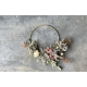 COURONNE METAL ET FLEURS SECHEES - NAMAN PROJECT