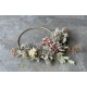 COURONNE METAL ET FLEURS SECHEES - NAMAN PROJECT