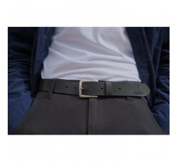 CEINTURE LARGE CUIR VERITABLE - VERTICAL L'ACCESSOIRE