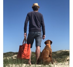 SAC CABAS EN TOILE WAXEE ESCAPADE - ALASKAN MAKER 