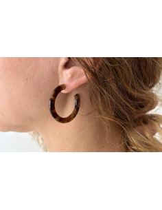 BOUCLE D'OREILLE LUNA - ATELIER MARPO