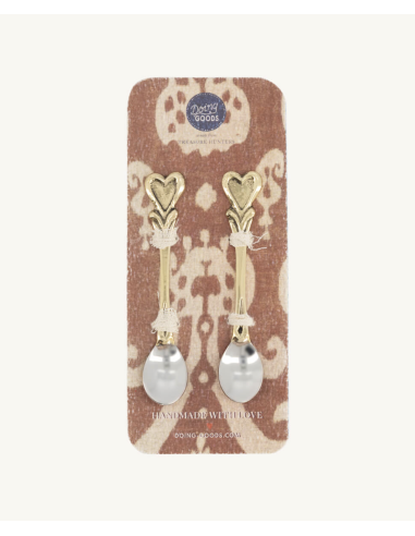 SET DE 2 CUILLERES A CAFÉ - DOING GOODS