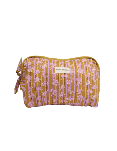 TROUSSE DE BEAUTE MONA KAKI - BINDI ATELIER