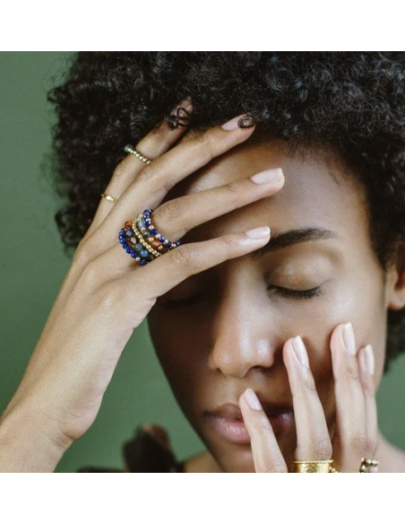 BAGUE CELESTE PIERRE - KHARMARI