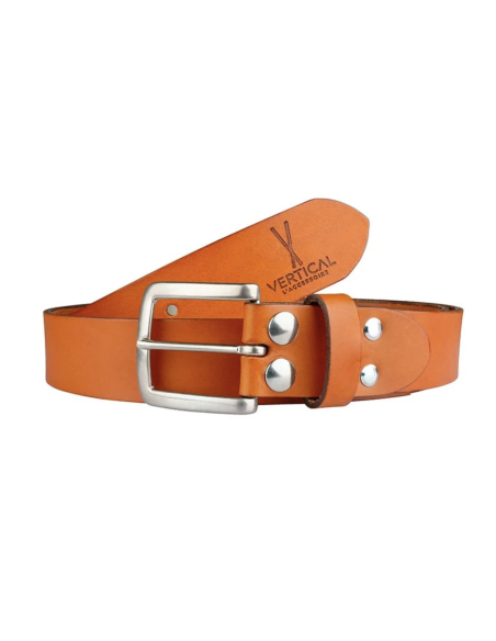 CEINTURE LARGE CUIR VERITABLE - VERTICAL L'ACCESSOIRE