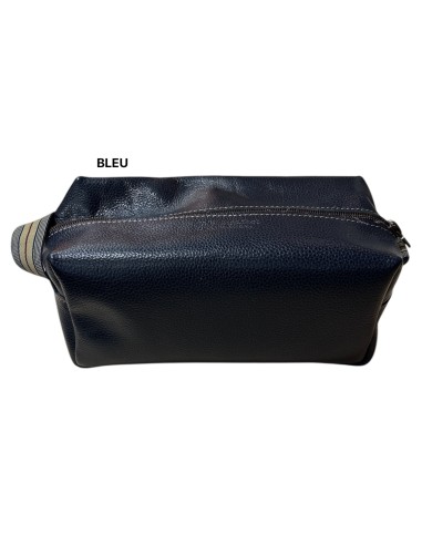 GRANDE TROUSSE DE TOILETTE EN CUIR POUR HOMME - BANDIT MANCHOT