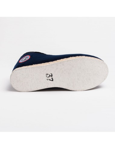 LA PANTOUFLE A PEPERE BLUE VELVET 