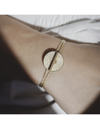BRACELET T LOUVRE 10 CTS - LE SOU FRANÇAIS