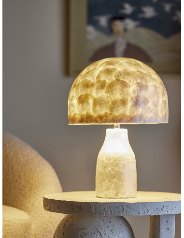 LAMPE ADRIA EN COQUILLAGE - BLOOMINGVILLE