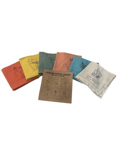 LOT DE 6 SERVIETTES DE TABLE A CHACUN SON COCKTAIL - SOPHIE JANIERE 2