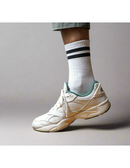 CHAUSSETTES TENNIS EN COTON BIO  - KLUE