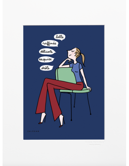 DESSINS SOLEDAD 30X40CM - IMAGE REPUBLIC