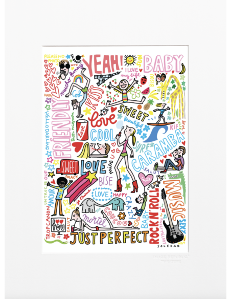 DESSINS SOLEDAD 30X40CM - IMAGE REPUBLIC