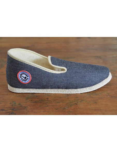 LA PANTOUFLE A PEPERE EN JEAN