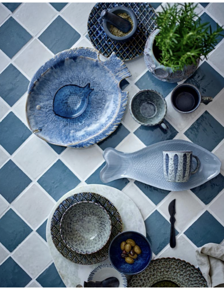 ASSIETTE POISSON FAE - BLOOMINGVILLE