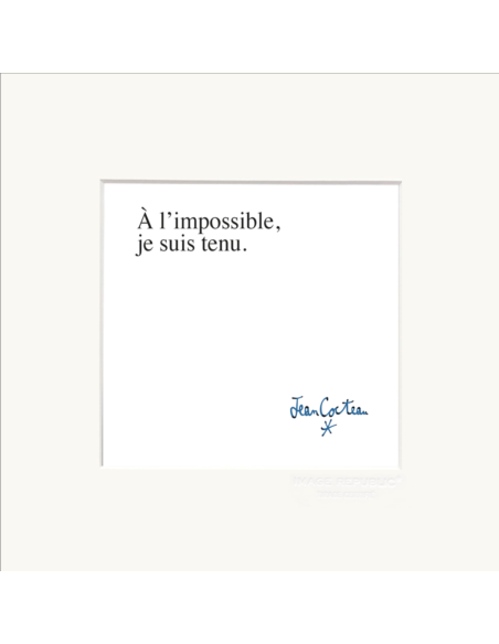 JEAN COCTEAU - IMAGE REPUBLIC