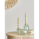 SET DE 3 BOUGEOIRS DELPHIA - BLOOMINGVILLE