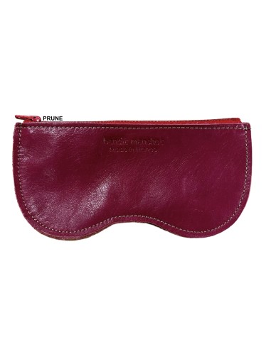 ETUI A LUNETTES ZIPPE EN CUIR - BANDIT MANCHOT 