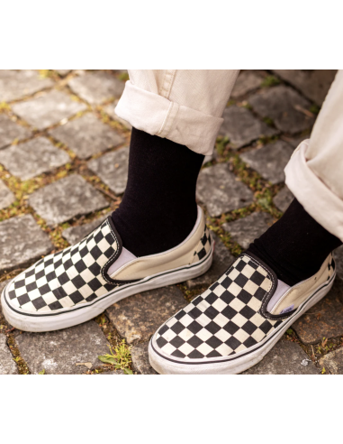 CHAUSSETTES UNIE EN COTON BIO - KLUE