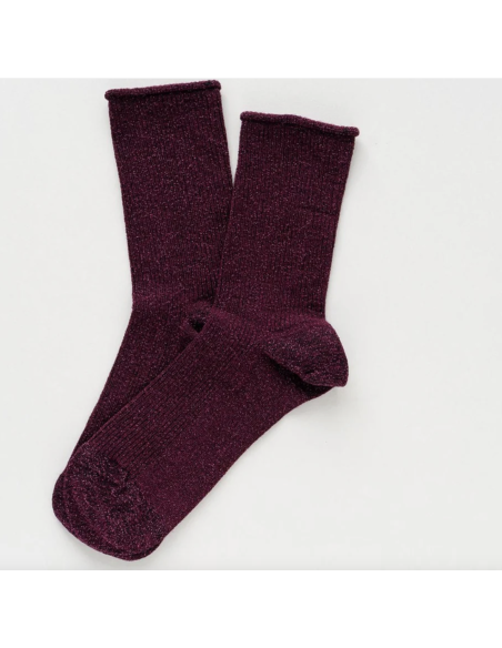 CHAUSSETTES À PAILLETTES LUREX - KLUE