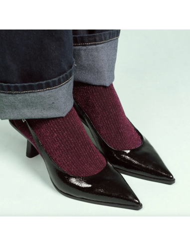 CHAUSSETTES À PAILLETTES LUREX - KLUE