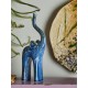 DECORATION ELEPHANT EN GRES - BLOOMINGVILLE