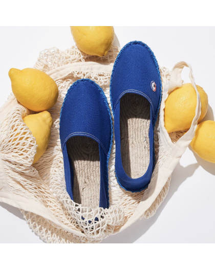 ESPADRILLES BLEU - LA PANTOUFLE A PEPERE