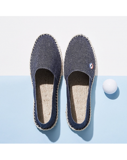 ESPADRILLES EN JEAN - LA PANTOUFLE A PEPERE