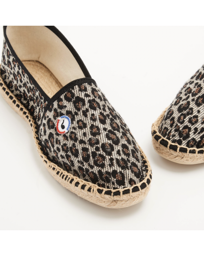 ESPADRILLES LEOPARD - LA PANTOUFLE A PEPERE