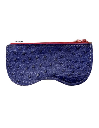 ETUI A LUNETTES ZIPPE EN CUIR - BANDIT MANCHOT 