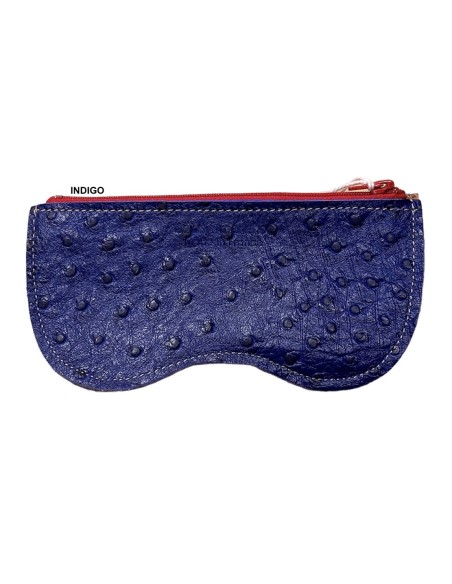 ETUI A LUNETTES ZIPPE EN CUIR - BANDIT MANCHOT 