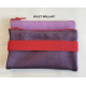 DOUBLE TROUSSE EN CUIR - PETIT MODELE - BANDIT MANCHOT