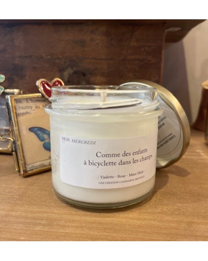 BOUGIE PARFUMEE SOUVENIRS DE VACANCES - CANDLEBOX PROVENCE