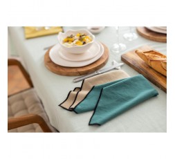 LOT DE 2 SERVIETTES DE TABLE GRACE - VIVARAISE