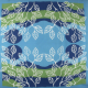 FOULARD COTON BIO 100X100 CM - LES BELLES VAGABONDES 