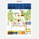 ILLUSTRATION AQUARELLE 50X70 CM - ALL THE WAYS TO SAY