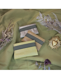 PORTE CARTES MULTI EN CUIR - BANDIT MANCHOT