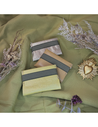 PORTE CARTES MULTI EN CUIR - BANDIT MANCHOT