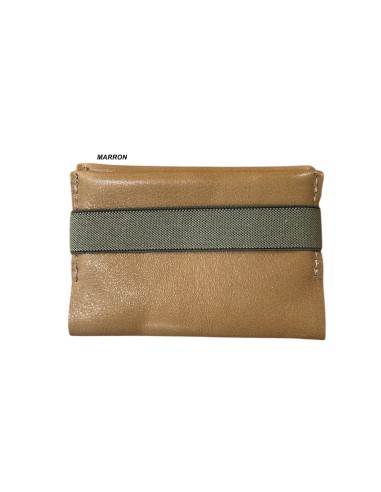 PORTE CARTES MULTI EN CUIR - BANDIT MANCHOT
