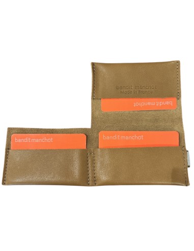 PORTE CARTES MULTI EN CUIR - BANDIT MANCHOT