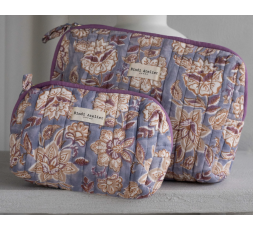 TROUSSE DE BEAUTE MATIRA AZUL - BINDI ATELIER