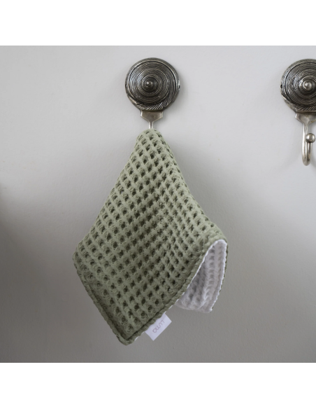 LOT DE 4 SERVIETTES VISAGE + PANIERE - LUMA