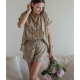PYJAMA FEMME LUZIA ANIS - BINDI ATELIER