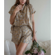 PYJAMA FEMME LUZIA ANIS - BINDI ATELIER