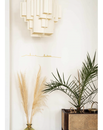 THE LINE DORÉ LA SILHOUETTE DES VILLES