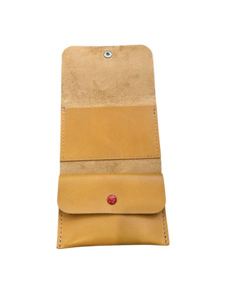 PORTE CARTES COMPAGNON À RABAT - BANDIT MANCHOT