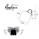 APPLIQUE  SWING - LA CASE DE COUSIN PAUL