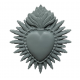 DECO EX VOTO COEUR SOLEIL COLOR - EMDE