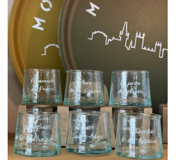 6 VERRES À CAFE BELDI  MONTPELLIER - SOPHIE JANIERE