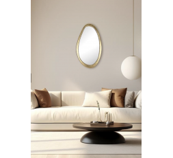 MIROIR ORGANIQUE DORÉ - EMDE
